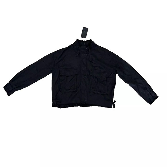NEW Dear John Light Jacket Black Size Small NWT - Picture 1 of 9